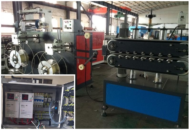 “熱烈歡迎某品牌造粒、擠出、發(fā)泡機(jī)設(shè)備制造廠成功應(yīng)用三科變頻器”